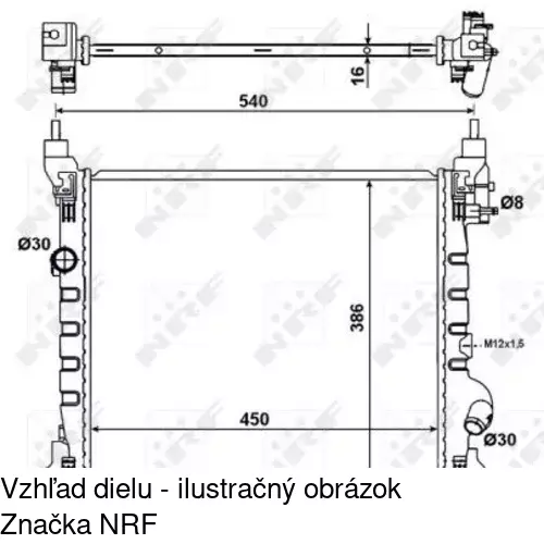 Chladiče vody POLCAR 250208-1 - obr. 1