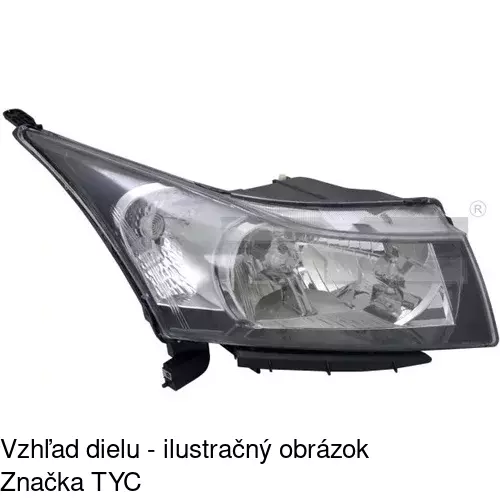 Hlavný reflektor POLCAR 250809-E