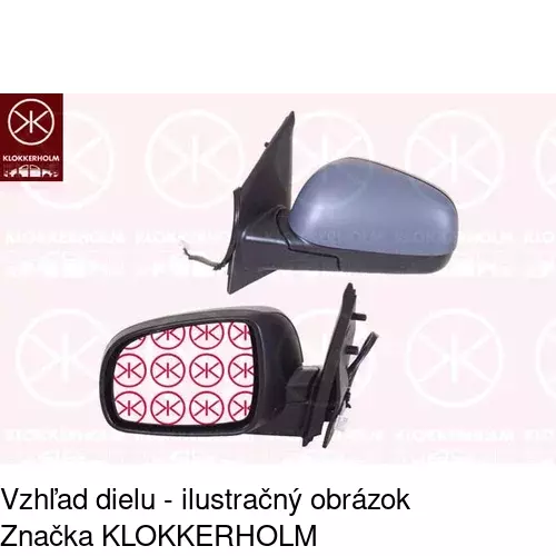 Vonkajšie zrkadlo POLCAR 2711514S - obr. 2