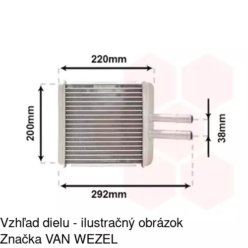 Radiátory POLCAR 2912N8A1 - obr. 3