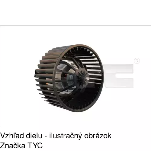 Ventilátory kúrenia POLCAR 3002NU-1