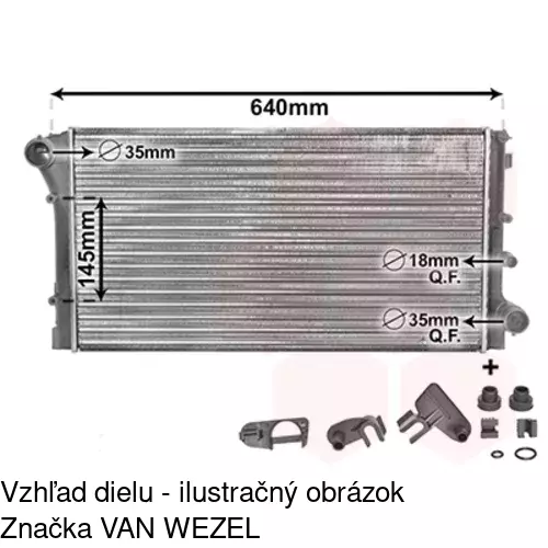 Chladiče vody POLCAR 300308A3 - obr. 3