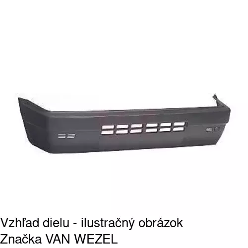 Predný nárazník POLCAR 300407 - obr. 1