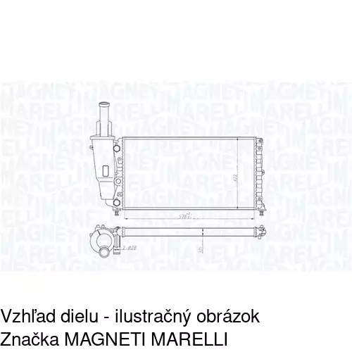 Chladiče vody POLCAR 301708A3