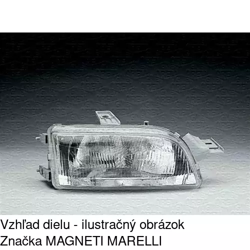 Hlavný reflektor POLCAR 3017101H - obr. 3