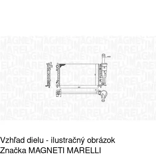 Chladiče vody POLCAR 302308A5