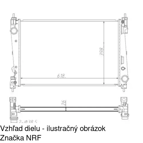 Chladiče vody POLCAR 302408-2 - obr. 5