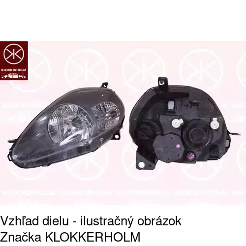 Hlavný reflektor POLCAR 3024095E - obr. 1