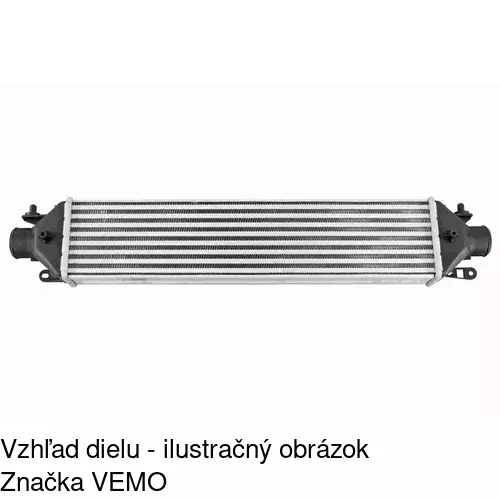 Chladiče vzduchu (Intercoolery) POLCAR 3024J8-3 - obr. 3