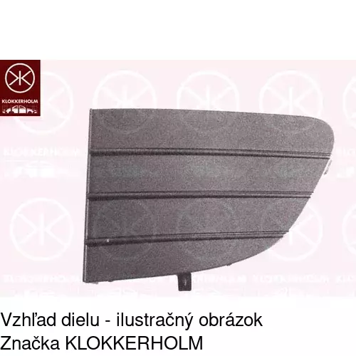 Kryt v nárazníku POLCAR 303627-7