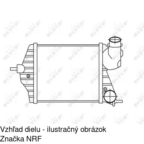 Chladiče vzduchu (Intercoolery) POLCAR 3044J8-1 - obr. 1