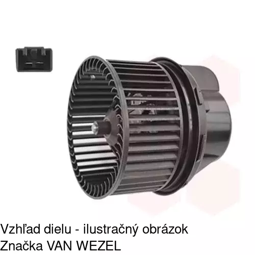 Ventilátory kúrenia POLCAR 3202NU-1