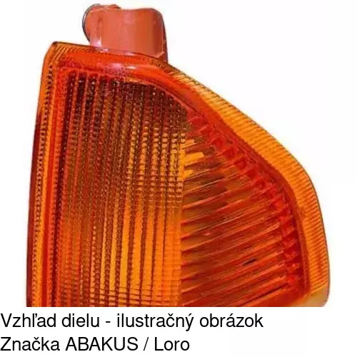 Predná smerovka POLCAR 3203200E