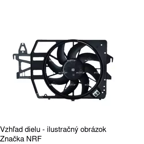 Ventilátory chladičov POLCAR 320723W2 - obr. 1