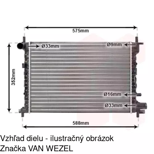 Chladiče vody POLCAR 321008A1 - obr. 4