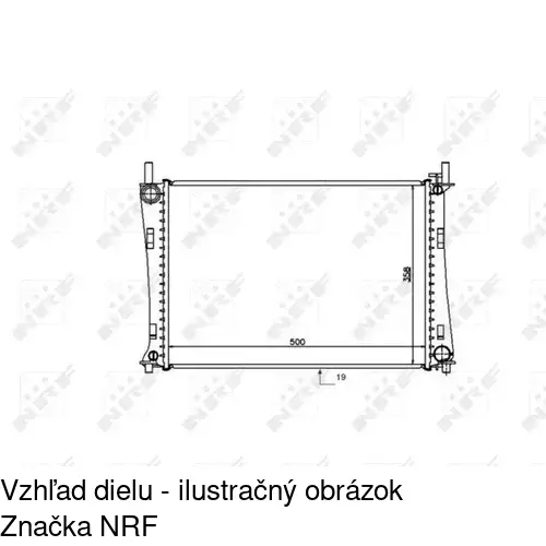 Chladiče vody POLCAR 321208-4