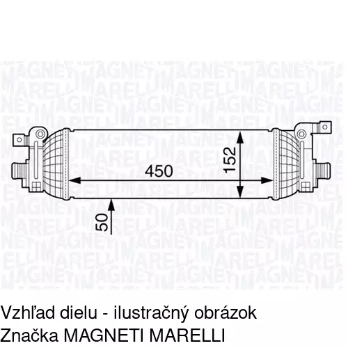 Chladiče vzduchu (Intercoolery) POLCAR 3212J81X - obr. 1