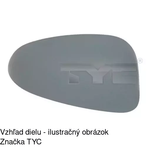 Vonkajšie zrkadlo 3233515S /POLCAR/ - obr. 1