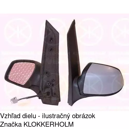 Vonkajšie zrkadlo POLCAR 3235514E - obr. 2