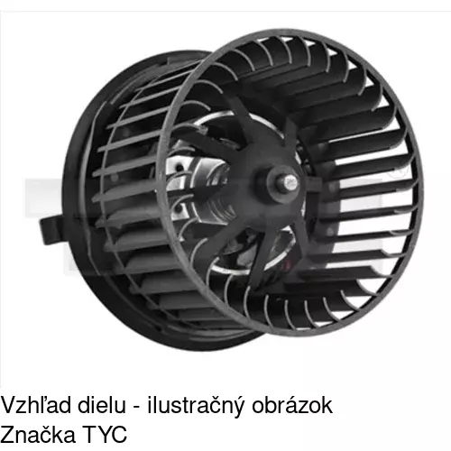 Ventilátory kúrenia POLCAR 3246NU-1