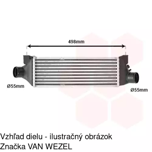 Chladiče vzduchu (Intercoolery) POLCAR 3247J83X - obr. 4