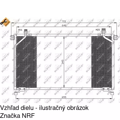 Chladiče klimatizácie POLCAR 3250K8C2