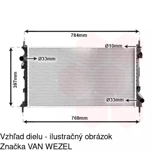 Chladiče vody POLCAR 325608A2 - obr. 4