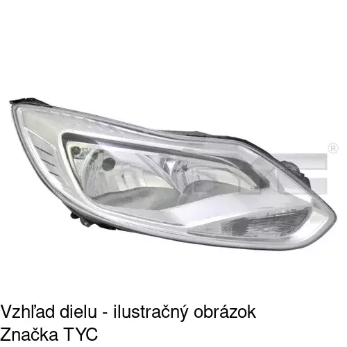 Hlavný reflektor POLCAR 32C110-E - obr. 1