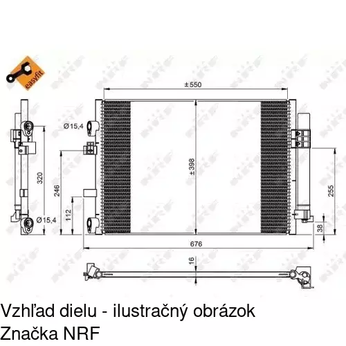 Chladiče klimatizácie POLCAR 32C1K8C2