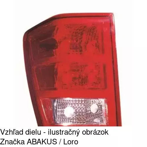 Zadné svetlo POLCAR 343088-0