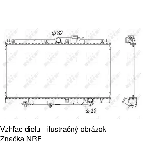 Chladiče vody POLCAR 3818081K