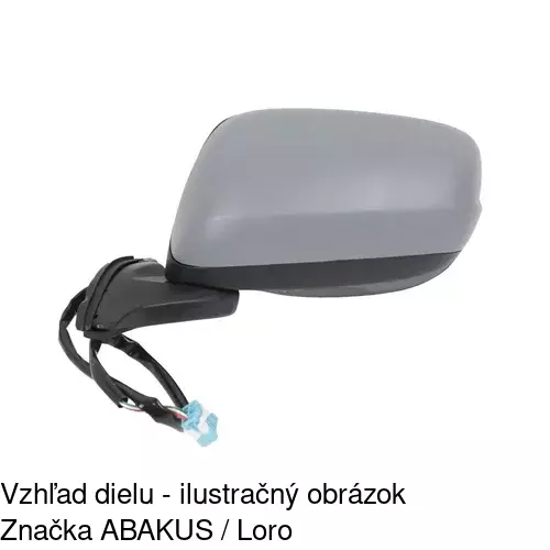 Vonkajšie zrkadlo POLCAR 3837516E