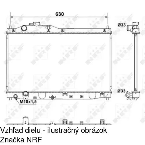 Chladiče vody POLCAR 388008-1