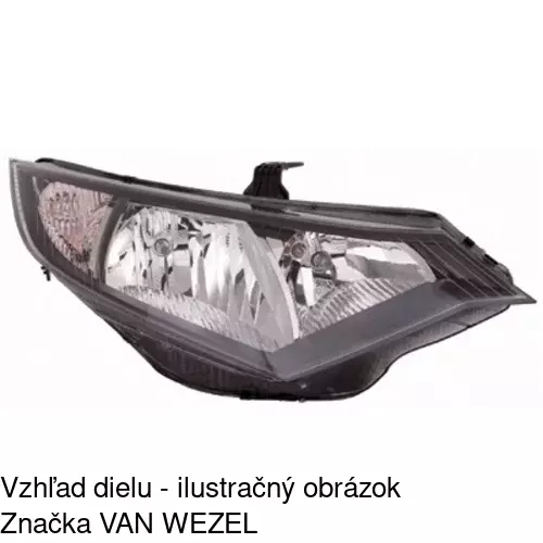 Hlavný reflektor POLCAR 38C110-E - obr. 1