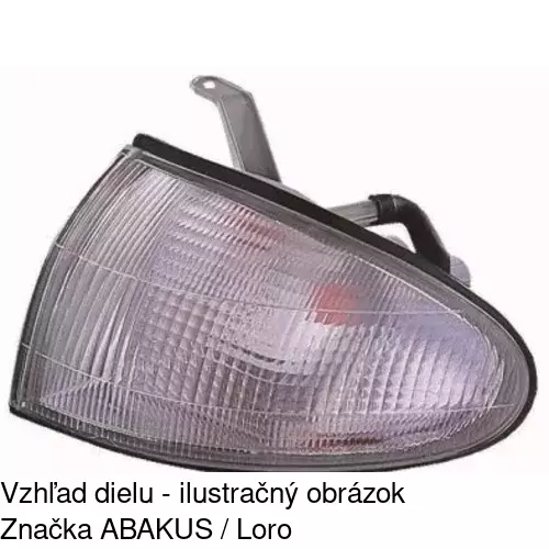 Predná smerovka POLCAR 4005203E