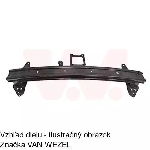 Výstuha nárazníka POLCAR 40B207-3
