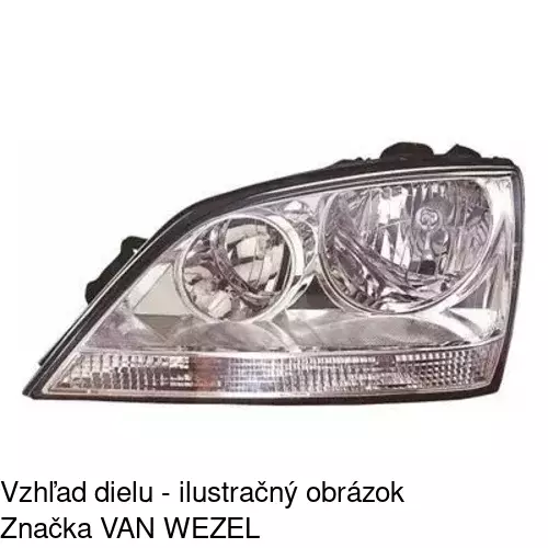 Hlavný reflektor POLCAR 4170091E