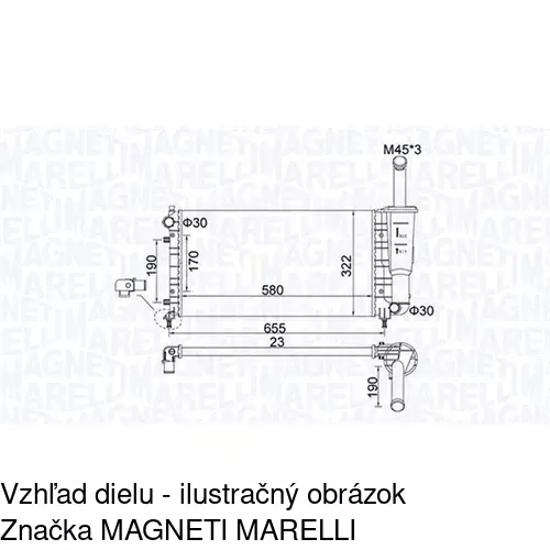 Chladiče vody POLCAR 420208A7