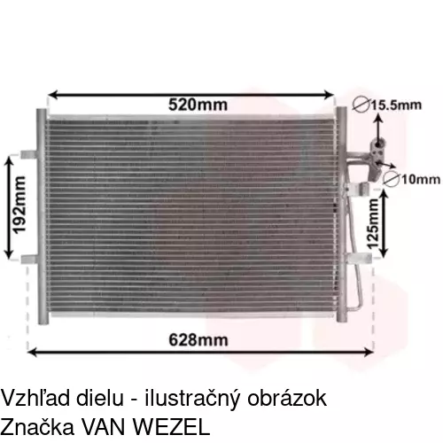 Chladiče klimatizácie POLCAR 4542K8C2S - obr. 2