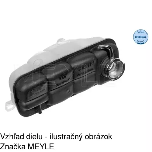 Nádržky vyrovnávacie POLCAR 5002ZB-2 - obr. 1