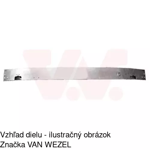 Výstuha nárazníka POLCAR 50030724 - obr. 1