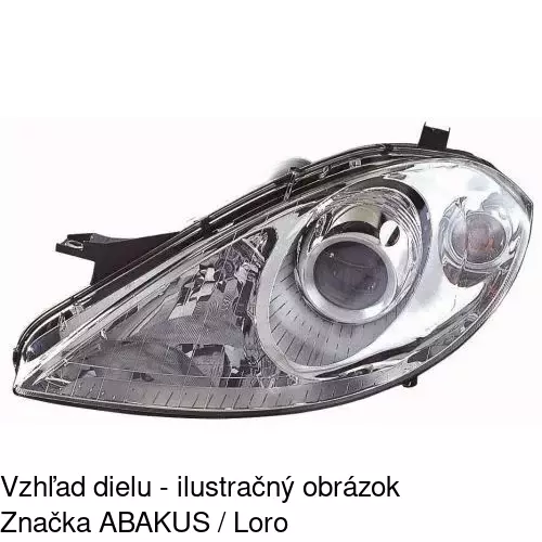 Hlavný reflektor POLCAR 5006091U - obr. 3