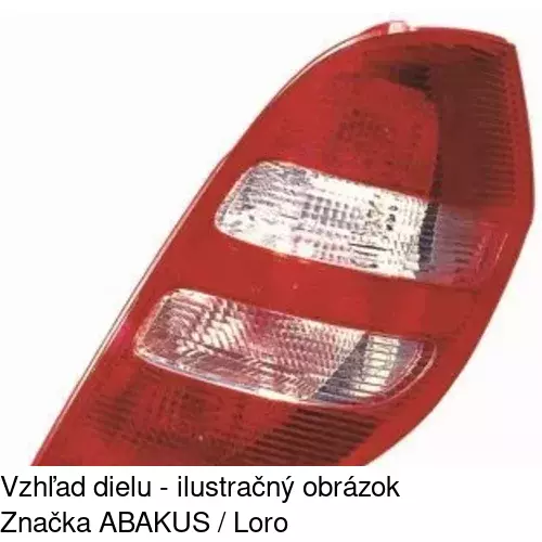 Zadné svetlo POLCAR 500687-E - obr. 2