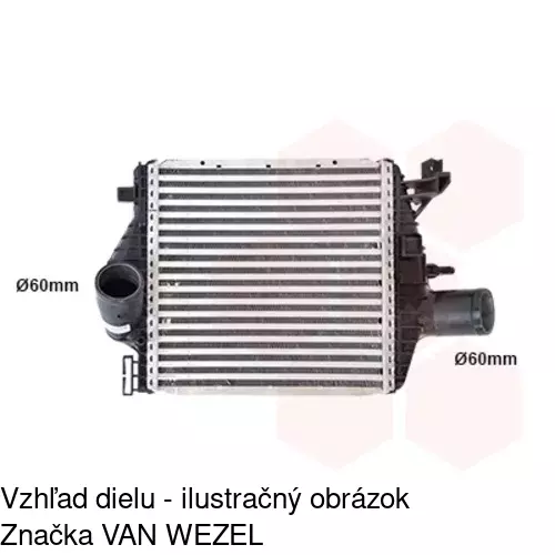 Chladiče vzduchu (Intercoolery) POLCAR 5012J8-2 - obr. 3