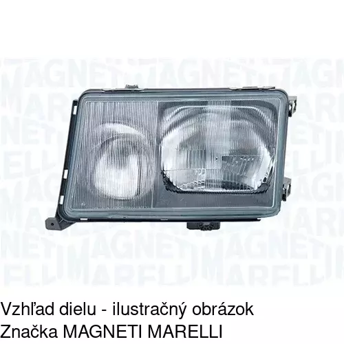 Hlavný reflektor POLCAR 501409-E - obr. 4