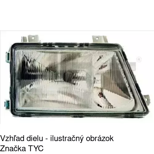 Hlavný reflektor POLCAR 5062100E