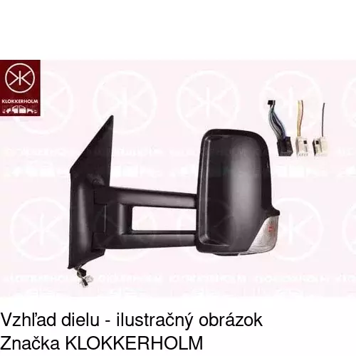 Rám vonkajšieho zrkadla POLCAR 506555TM - obr. 3