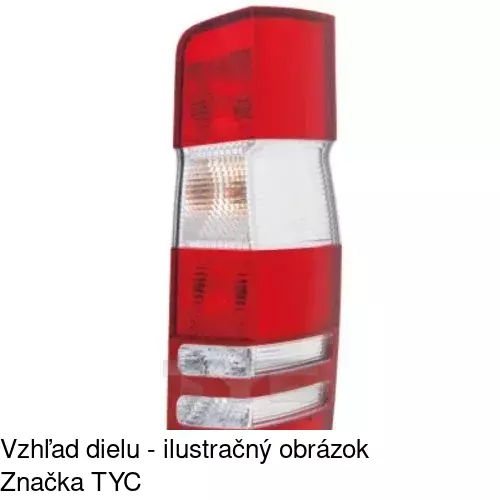 Zadné svetlo POLCAR 506587-V