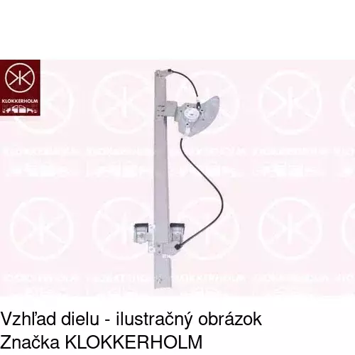 Elektrický mechanizmus okna dverí POLCAR 5065PSE1 - obr. 1