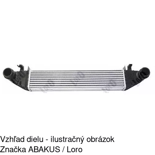 Chladiče vzduchu (Intercoolery) POLCAR 5070J8-2 - obr. 3